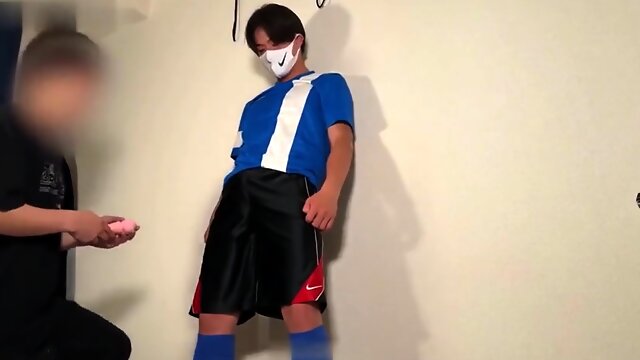 The Coach Plays With His Horny Football Players