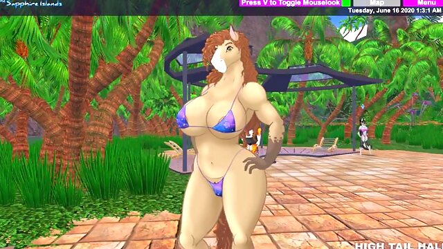 Hündchenstellung, 3D