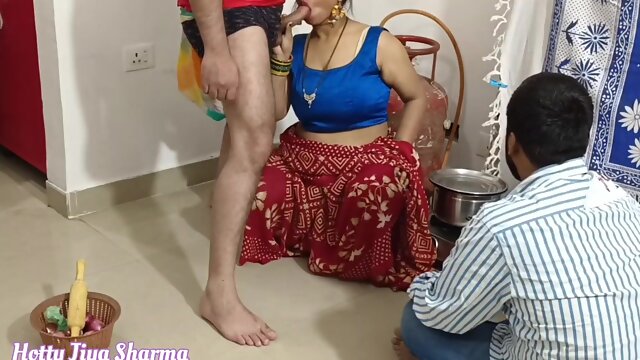 Bhojpuri Bhabhi Fucked Hard by Her Father in Law in Front of Her Dever