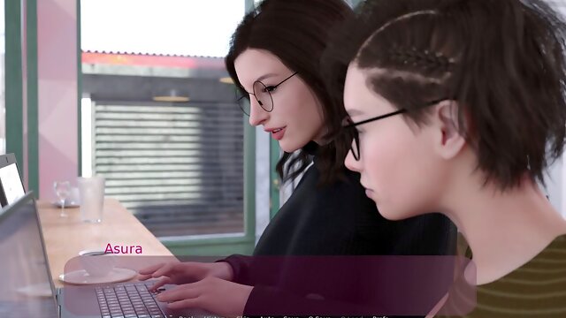 Indian college student Asura in a wild anime hentai adventure