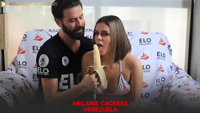 Hot Podcats with Elo Stung, Sucks all the Banana - Elopodcast & Melanie