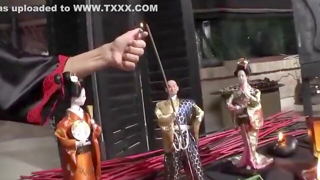 Asian Brunette And Blonde Babe Are Pleasing One Big Cock With Brunette Babe