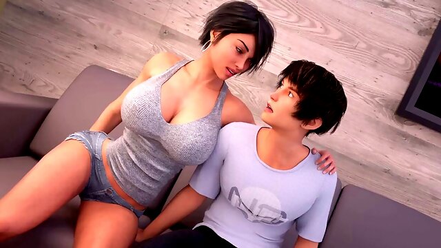 Pervy college girl tears up His Teacher Big Ass in the Shower