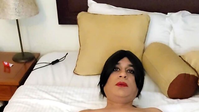 Crossdresser Strip, Homemade, Sissy