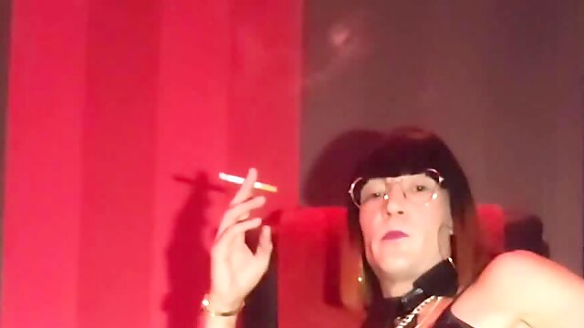 Crossdresser Latex, Big Cock, Shemale