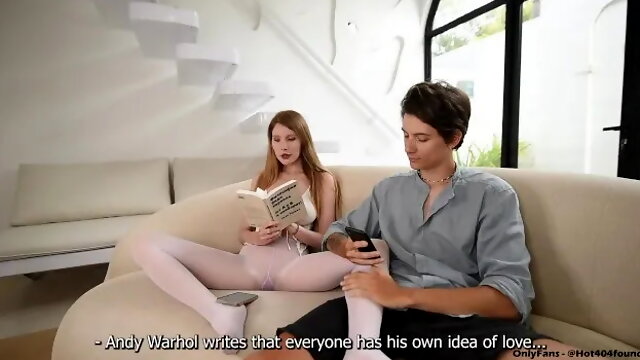 Naughty Stepsister Fuhtcked before Her Tinder Date and Got Cum on Her Face