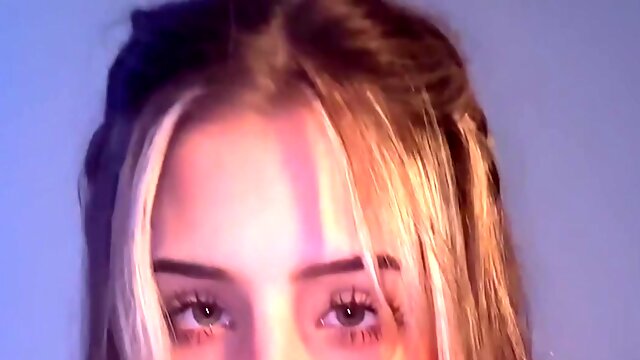 Blonde Bombshell Takes Deep POV Oral and Facial in Lingerie