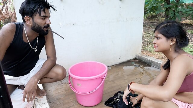 Two Servants of the House Fucked the Owners Bedroom While Working