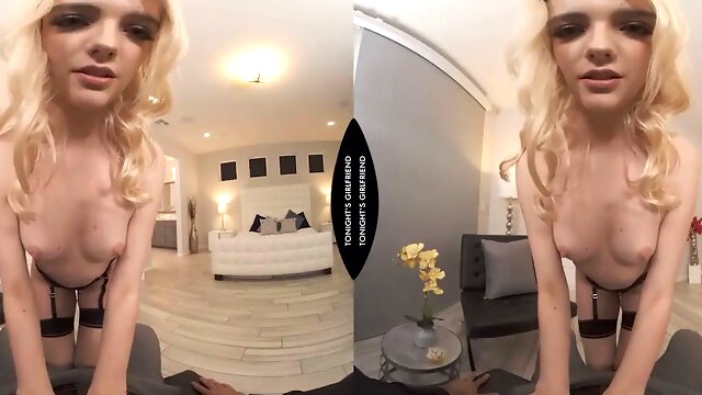 Tonights Girlfriend Kenna James gives her fan what he wants