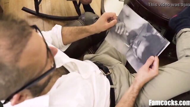 Nerd father Always dreamed To feel Son's Asshole