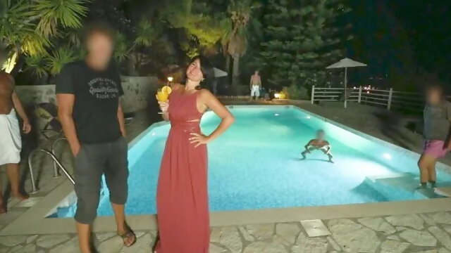 Kinky Cumshot Party in the Porno Villa! My Asshole is for Everyone! Free Choi...