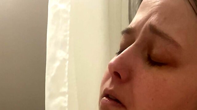 Orgasm Face in the Hotel Tub