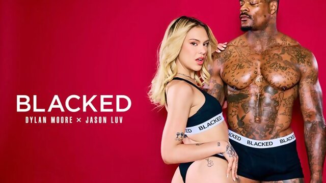 Blacked.Com featuring Dylan Moores cowgirl action