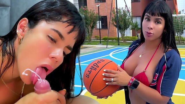The Big-assed Stepsister Who Plays with a Basketball and Your Two Balls Too - Sayafit