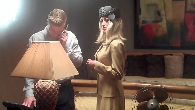 Compilation of backstage videos with blonde MILF pornstars