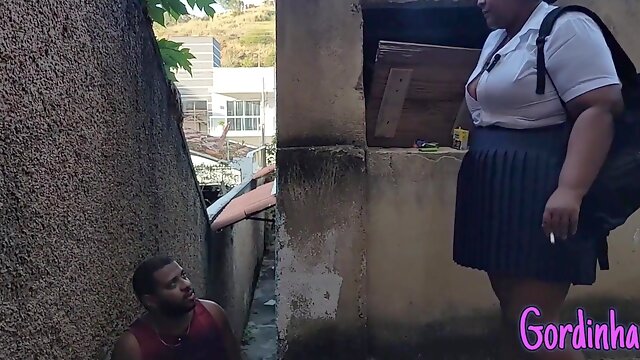 Student Is Caught Smoking and Stepfather Fucks Her