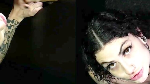 Lydia Black gets her bj skills showcased through gloryhole