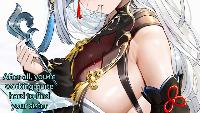 Shenhe discovers your secret foot fetish in a wholesome way