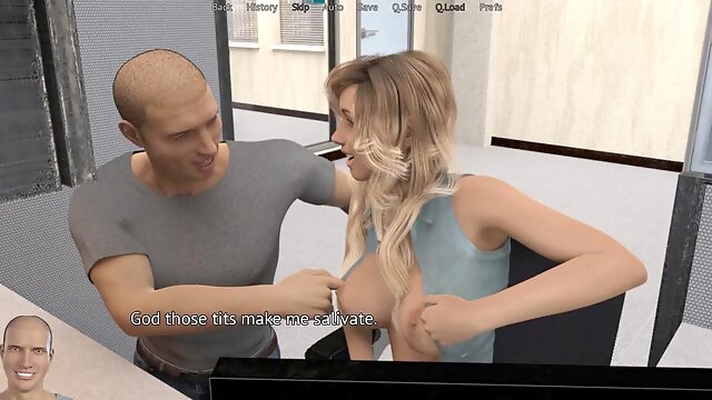 The office wife loses her anal virginity and gets creampied by her colleague while her husband is nearby