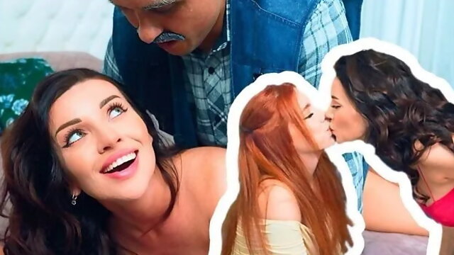 A Student During a Party Cheated on a Guy with His Grandfather. Huge Cum Swallow