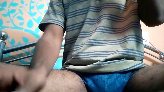 Playing around with my manhood in the locker room