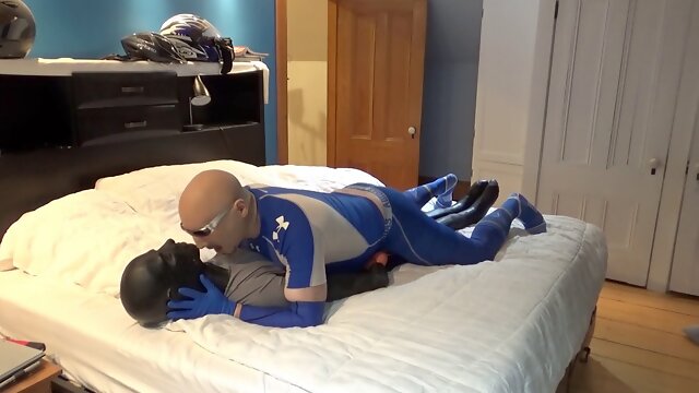 My blue socks make me so mischievous