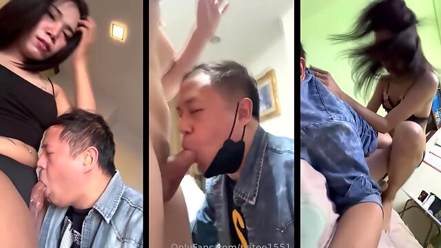 Shemale Fucks Guy, Compilation, Asian