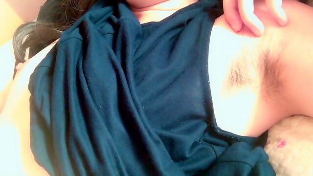 Can you guess what Asian amateur Acchimute with fluffy armpits is up to now?