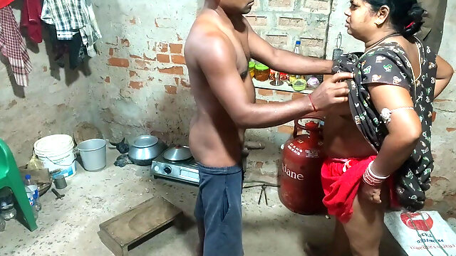 Left Naked in the Kitchen Room