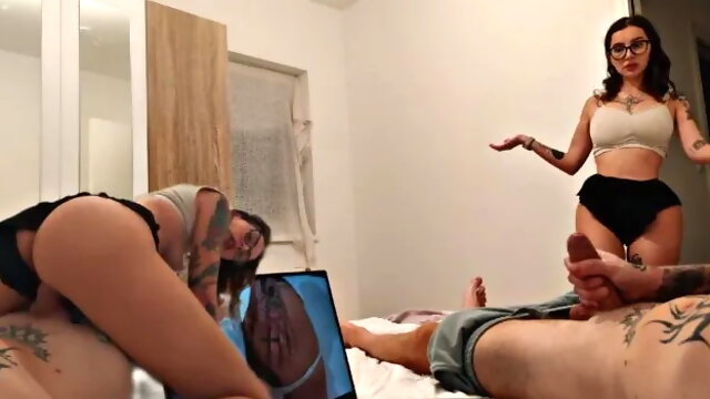 Stepmom Caught Me with a Boner and Helped Me Cum Quickly in Her Ass!