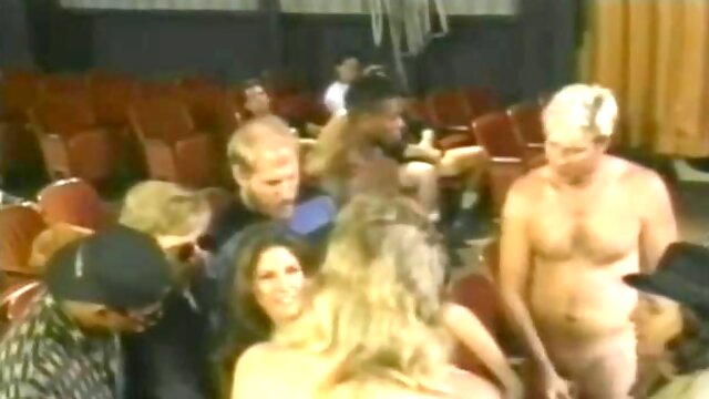 Theater sex gangbang
