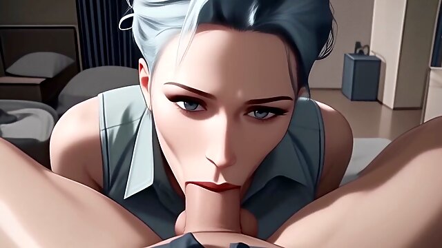 Stepmom Gives You A fellatio Until You spunk In Her facehole