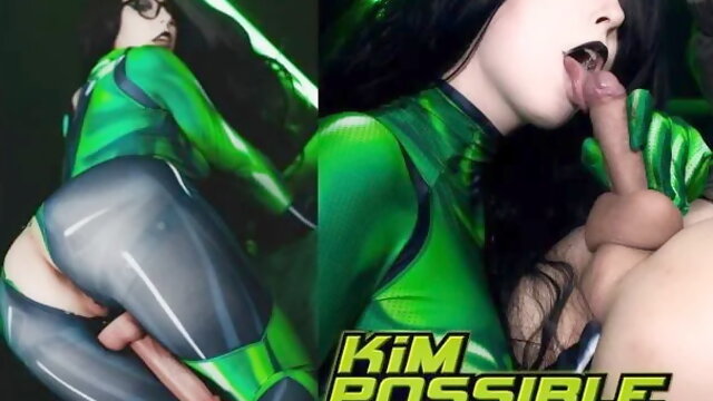 Kim Possible. Dr. Drakken Turned Shego and Kim into Futanari