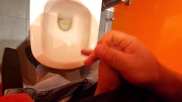 Fellow BLOWS A LOAD in PUBLIC shower THERE ARE OTHER PEOPLE!