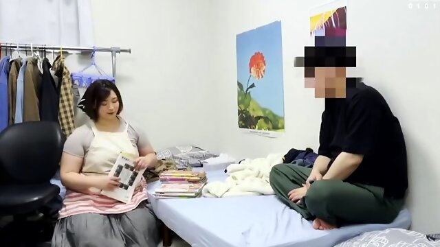 Two asian foot fetish school girl tease a cock