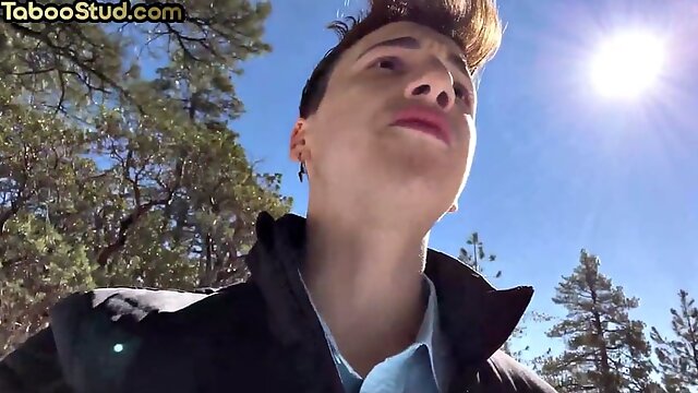 Tied up stud drilled hard by guy