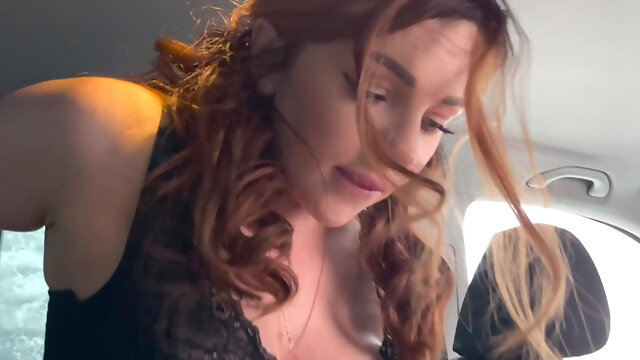 Stuck in the Car During a Snowfall. Sex Will Keep Us Warm