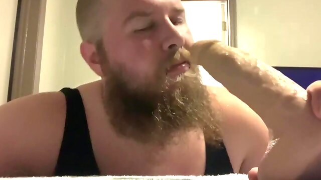 Hubby feminized and facial cumshot!