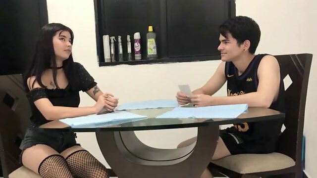 Beauté, Ados, Colombienne, Hotel