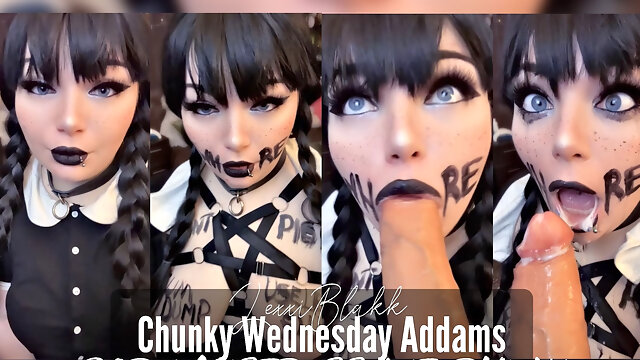Chunky Wednesday Addams Porn Mistress Interview