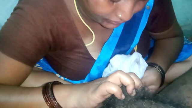 Indian Desi House Wife Nice Blowjob