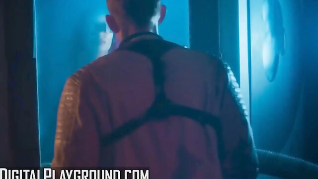 Amber Jayne & Danny D get down and dirty in abandoned spaceship