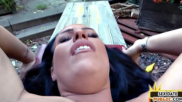 Stunning MILF pounded in POV