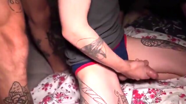 Abx Clips - Three Guys Fuck A Bottom Hard And Cum On Her Face