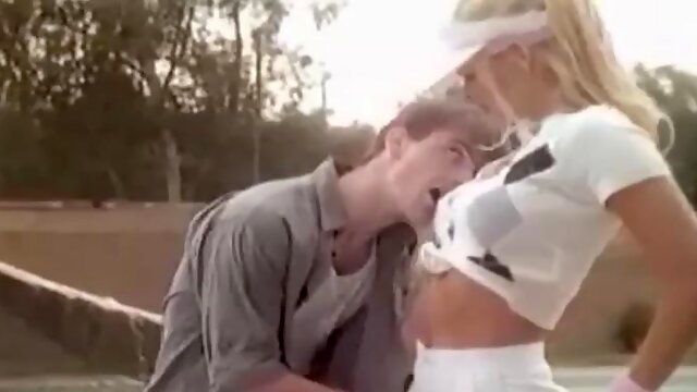 Sport, Retro, Blondine