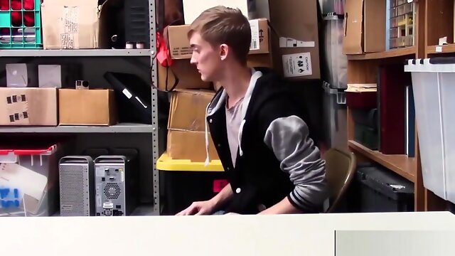 Twink Security Officer Raw Fucks Inked Suspects Tight Ass