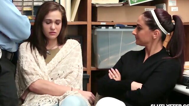 Luscious hot peyton and sienna getting banged by giant shaft