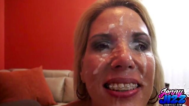 2 creampies and facial