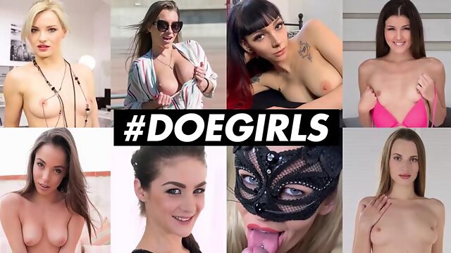DOEGIRLS - Mia Split - Lusty Russian Teen On Solo Dildo Fuck Session