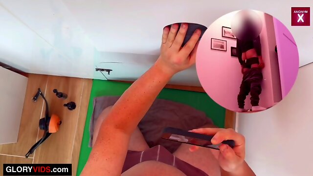 Beaver plaything at the Gloryhole - straight Enjoys the Mouth Fuck